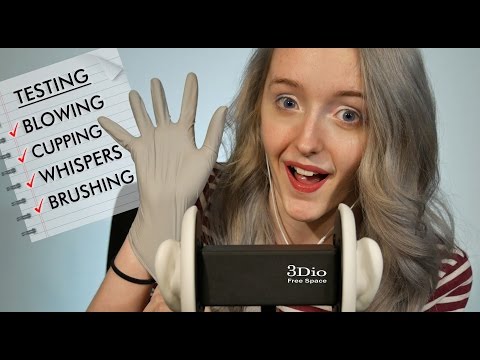 3Dio Reborn!: Ear Cupping | Massaging | Mouth Sounds | Brushing | Blowing - ASMR