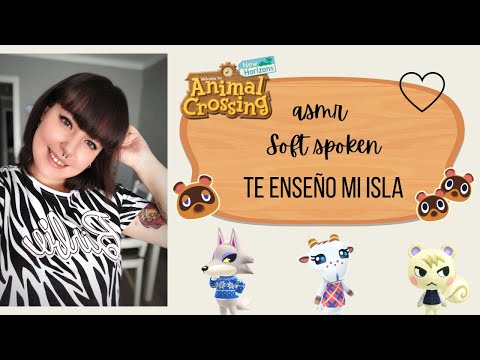 ASMR | Te enseño mi isla jugando al Animal Crossing | Soft Spoken | Español