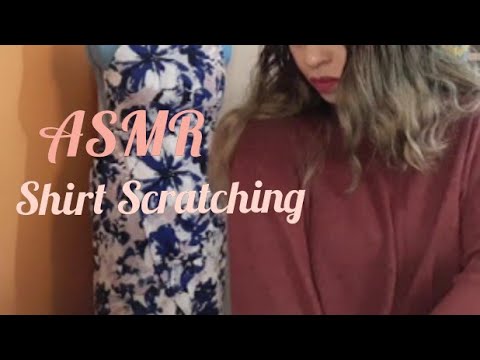 ASMR Shirt Scratching. (No talking)