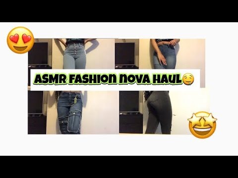 ASMR FashionNova Denim Try On Haul !! Is It Worth it 🤔