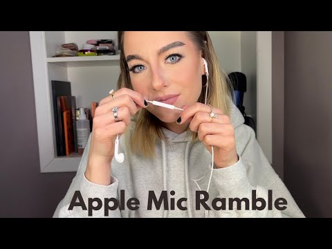 ASMR ✨ apple mic ramble