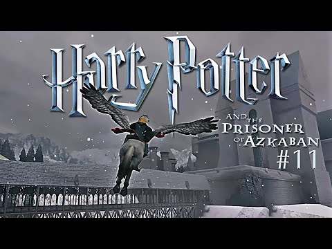 Harry Potter and the Prisoner of Azkaban #11 ⚡Exploring Hogwarts in the Snow [PS2 Gameplay]