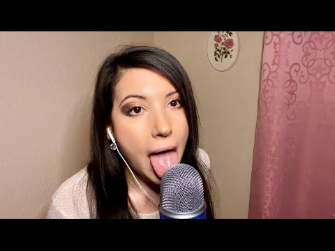 ASMR Eating my Blue Yeti | Mouth Sounds for Sleep | Mic Licking + Cream Sounds