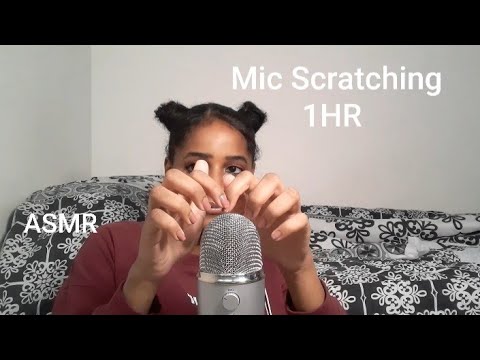 FALL ASLEEP TO MIC SCRATCHING! 1 HOUR of mic scratching