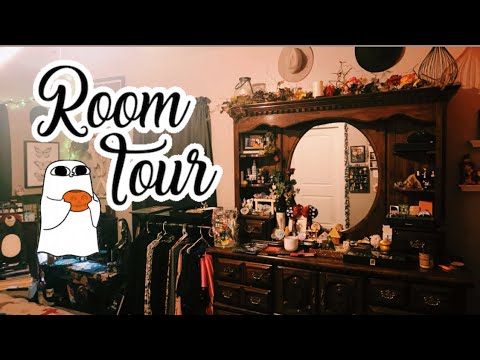 ASMR Bedroom Tour 🎃 (Halloween Decorations)