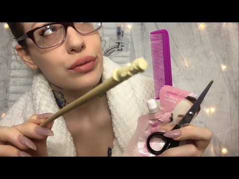 ASMR NOT BOTHERED Spa Specialist | Face Mask, Haircut, Scalp Massage