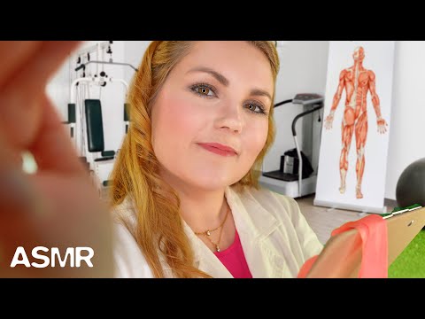 ASMR Deutsch: Arzt UNTERSUCHT & MASSIERT dich! (Physiotherapie & Öl Massage)