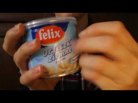 5 minute ASMR - can of peanuts