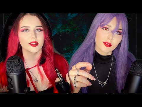 ASMR Vampire Twin Sisters Kidnapped You 🍷🦇