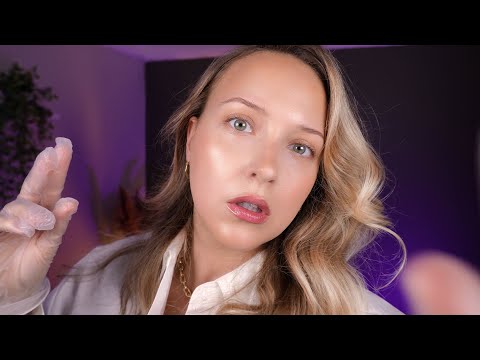 ASMR Ear Cleaning, Exfoliation, Hearing Exam, Soothing Ear Brushing, Ear to Ear Whispers | 360 Sound