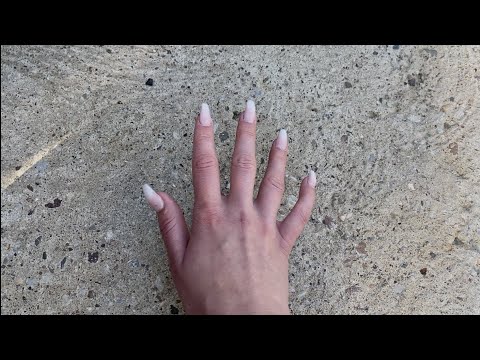 ASMR | CONCRETE SCRATCHING/TAPPING ONLY - NO TALKING