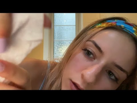 ASMR getting you ready | fast chaotic personal attention