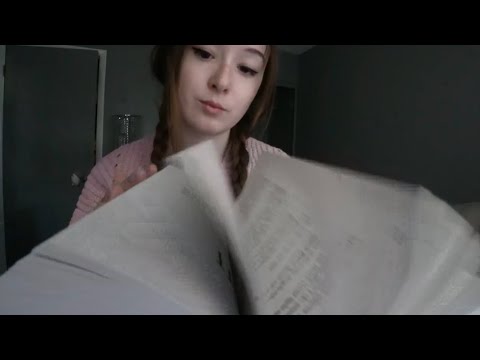 ASMR Book tingles! *relaxing*📖📚