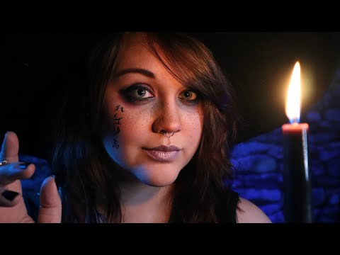 ASMR Witch Removes a Curse (Reluctantly) ASMR Energy Cleansing, Layered Whispers, Hand Movements