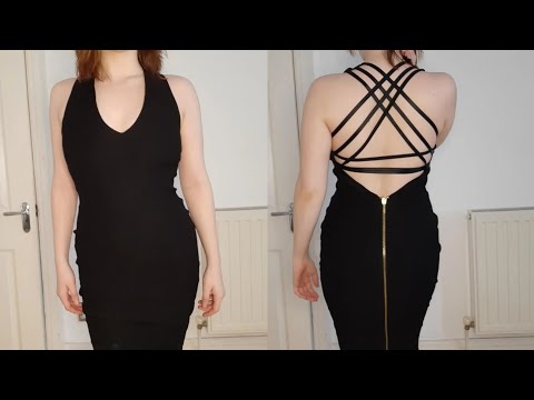ASMR trying on Valentine's Day dresses ❤ fabric scratching, hand movements & whispers
