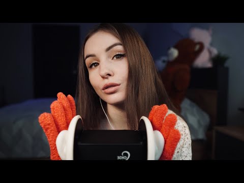 ASMR 3 DIO Gloves Ear Massage & Metal Case Scratching