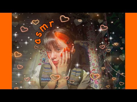 asmr long nail tapping + lipgloss ramble about uni, clubbing + poorly cut fringes aka bad decisions
