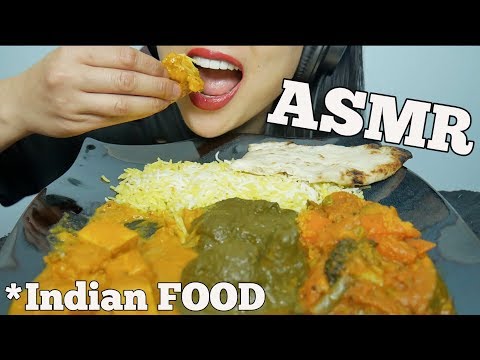 ASMR Indian FOOD (MESSY, EATING SOUNDS) NO TALKING | SAS-ASMR