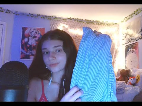 ASMR Shein Haul with Tingly Fabric Scratching (Fully Whispered)