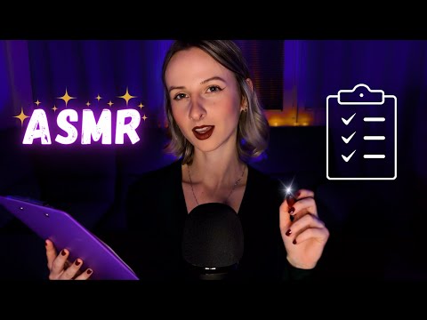 4K ASMR | Personality Test 🕵️
