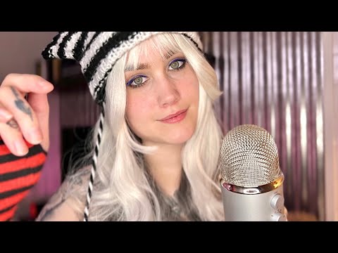 ASMR Sleep Video - Whispering, Face Touching, Counting, Gold
