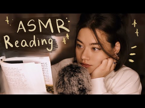 [ASMR] Reading a Book Before Bedtime| Soft Spoken| Close Whisper| Page Flipping