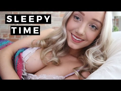 ASMR Girlfriend Roleplay | Sleepy Time | GwenGwiz