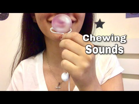 1 Minute ASMR | Gum Chewing ( mouth sounds )