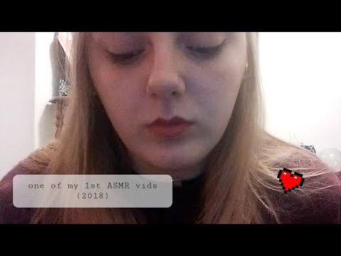 ASMR- Lipgloss Application- One of the 1st ASMR videos I ever made (from 2018)