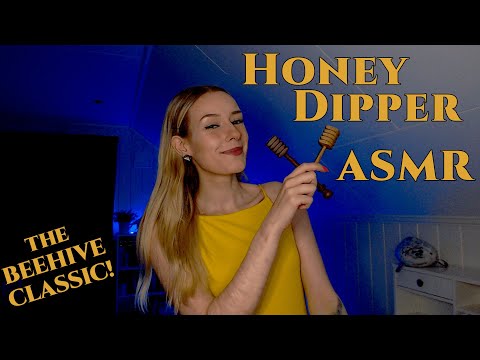 ASMR | Honey Dippers (wooden tapping sound)