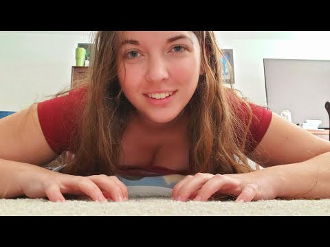 [Whispering] Positive Affirmations | Carpet Scratching ASMR