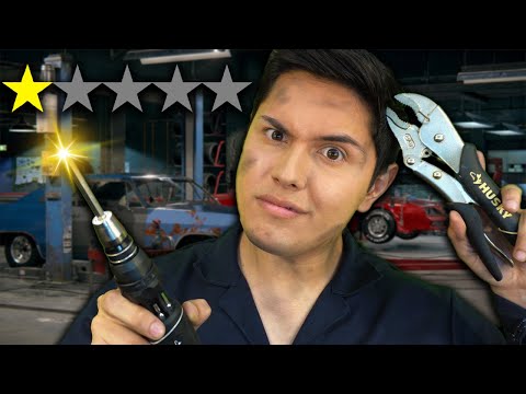 ASMR | Worst Reviewed Mechanic Role Play!