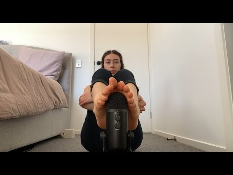 Feet ASMR | My first one !! Blue Yeti