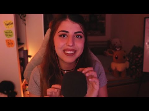 ASMR Trigger Words Repeating with Gental Mic Scratching ✨💤