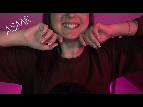 ASMR - FAST Hand Sounds & Hand Movements + Talking