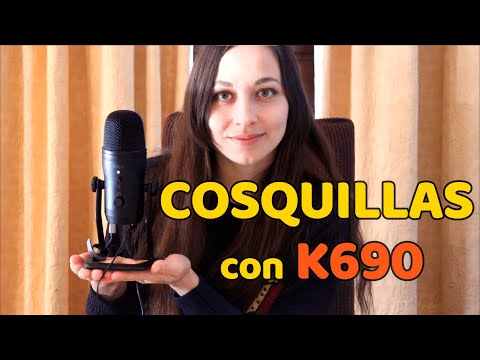 COSQUILLAS INCREIBLES con MICROFONO “FIFINE FIFINE K690” || ASMR en Español