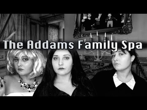 The Addams Family Spa 💀 With Morticia, Wednesday & Debbie