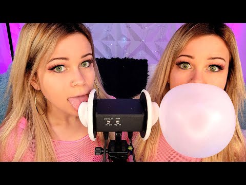 ASMR EAR EATING 👅👂INTENSE Gum and Mouth Sounds [No Talking]