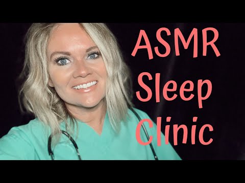 ASMR Sleep Clinic Doctor Exam | Doctor Role Play Latex Glove Sounds, lotion sounds, Light triggers