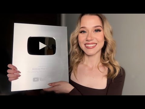 ASMR 100K | Unboxing My Youtube Play Button