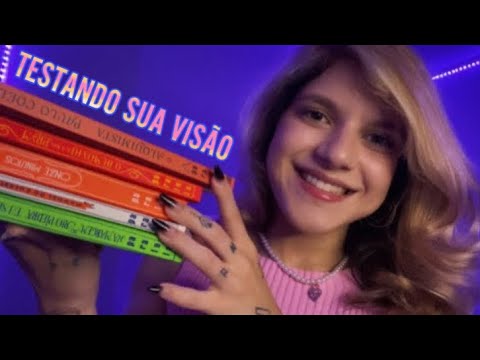 ASMR || TESTE DE VISÃO DE CORES