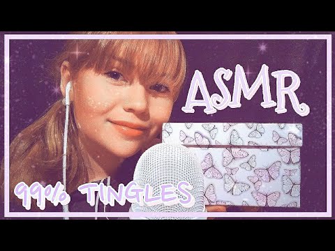 ASMR | Unboxing! (Tapping, Mic Scratching, Sticky Sounds, Crinkles, Swedish Whispering...)