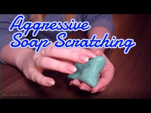 ❄️ASMR❄️ Aggressive Soap Scratching