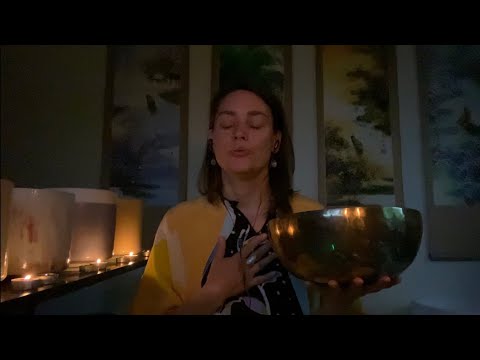 Join Me in Setting our New Moon Intentions | ASMR, Sacred Sounds, Whispers, Writing, Deep Connection