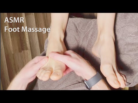 ASMR Foot Massage | No Talking | Real Person