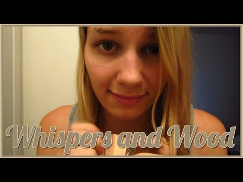 [BINAURAL ASMR] Whispers and Wood (ear-to-ear whisper, lid opening, tapping, scratching)