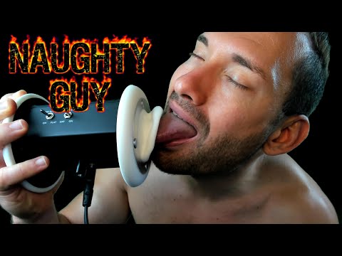 ASMR Naughty Guy Tongue Punches Your Ears 👅👂