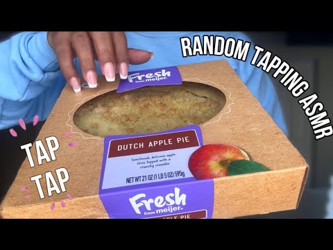 ASMR Fast Tapping Scratching & Tracing Random Things
