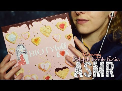ASMR Français  ~ BIOTYfull Box de Février ♥ (Unboxing)
