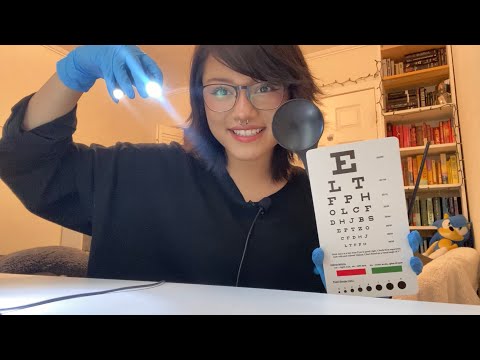 ASMR~ 10 Minute Eye Exam
